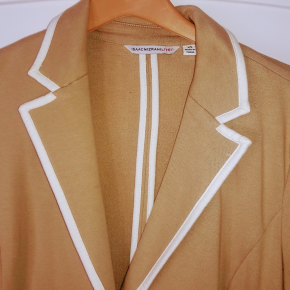 WOMENS BLAZER SIZE XS STRETCH BEUGE - Picture 2 of 8